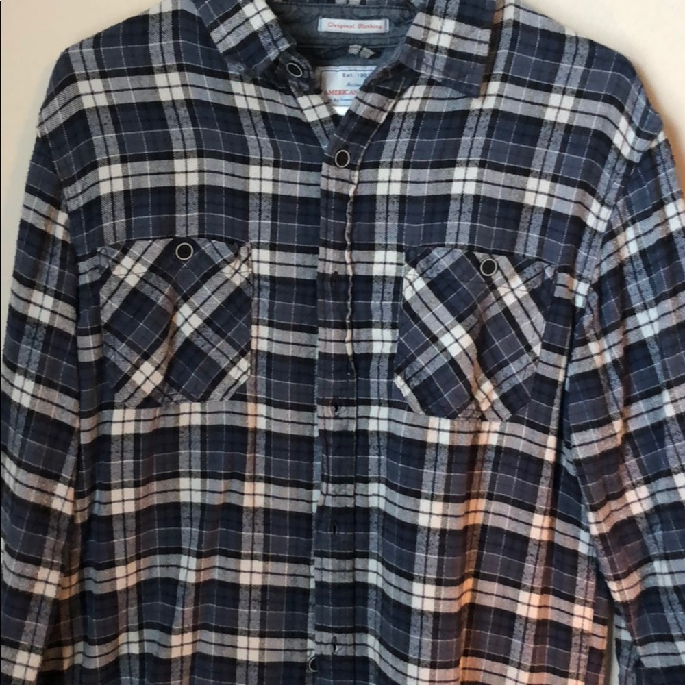 Men’s Button Down flannel